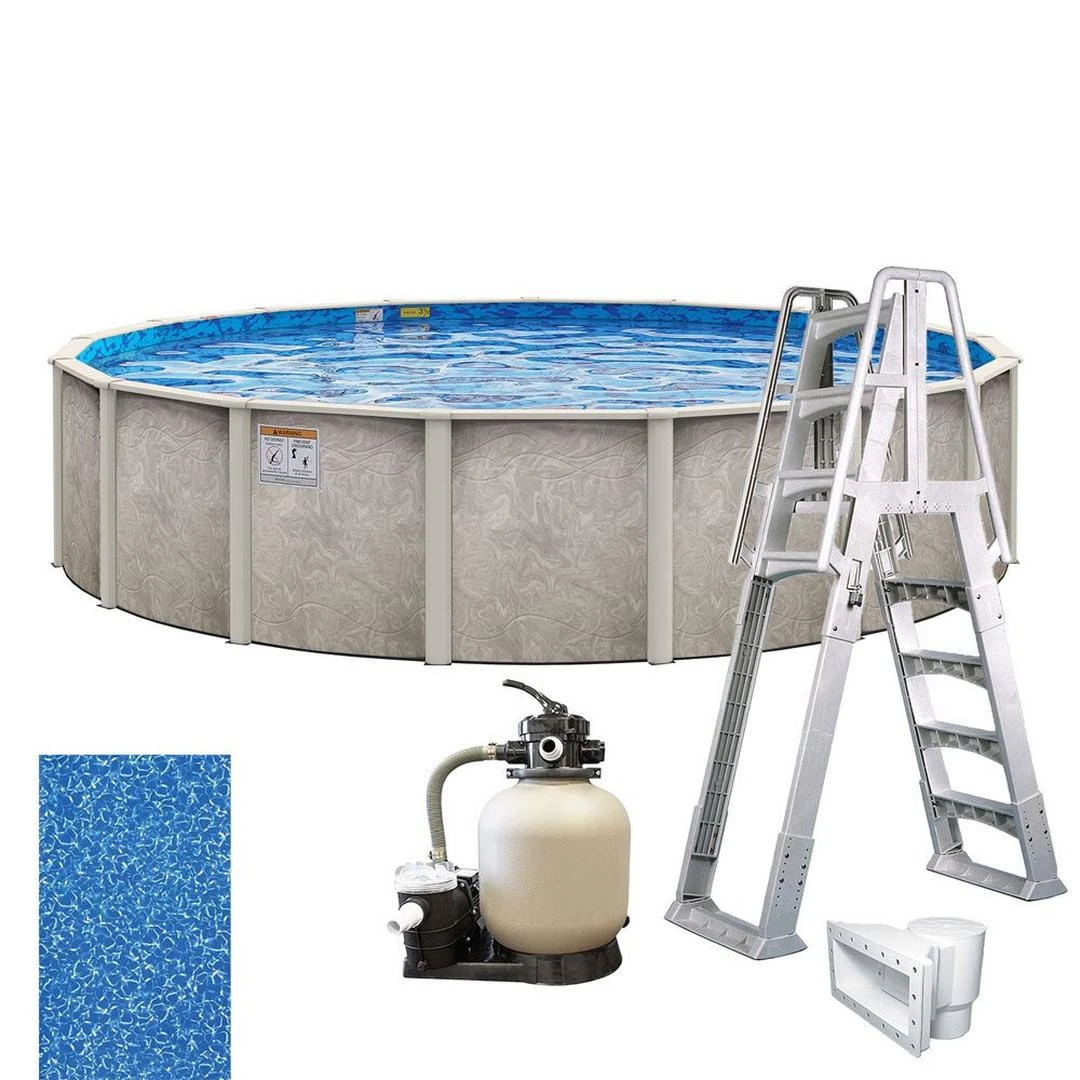 Verona 30' X 54" Round Above Ground Pool Package 9 Verona 30' X 54" Round Above Ground Pool Package - Image 7