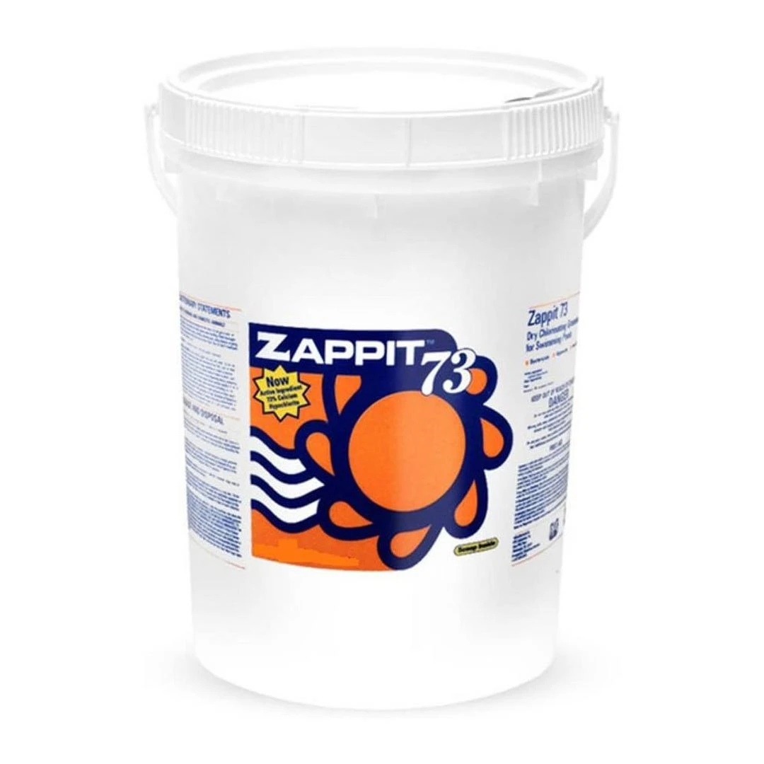 Zappit 73% Super Strength Pro Pool Shock 50 LB Bucket, 70% Available Chlorine 4 Zappit 73% Super Strength Pro Pool Shock 50 LB Bucket, 70% Available Chlorine - Image 2